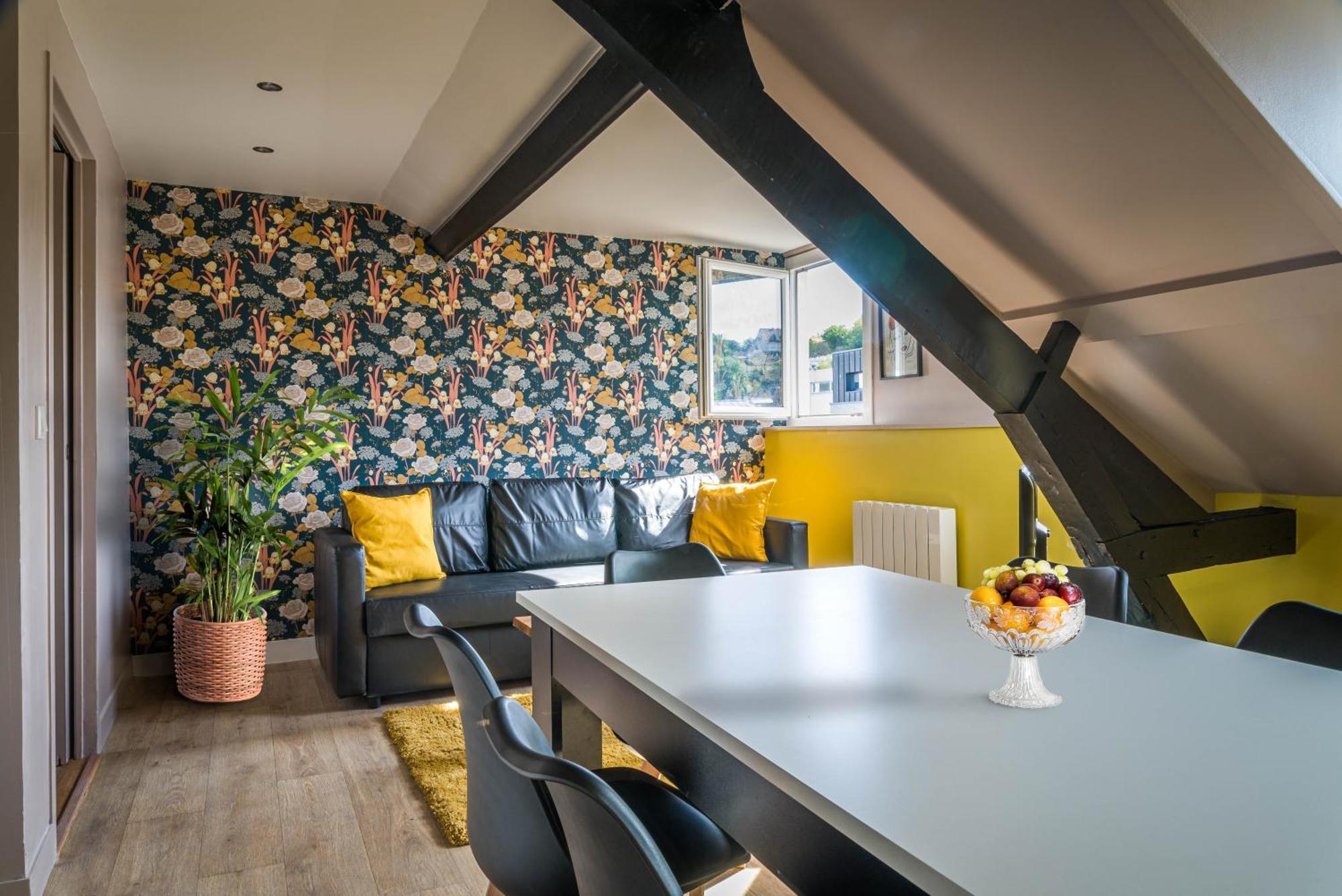 Etablissement Avec Deux Appartements De Trois Chambres Centre Ville, Proche Plage Dieppe Luaran gambar